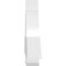 Ekena Millwork Ericson Architectural Grade PVC Gable Bracket, 72"W x 18"H x 4"D x 6"F, 6/12 Pitch GBP072X18X0406ERI00 - alternate 2